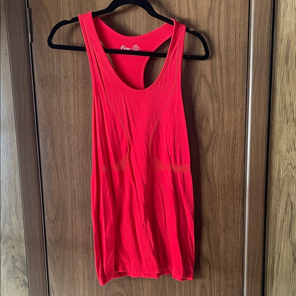 ZYIA Vibrant Red Tank Top
